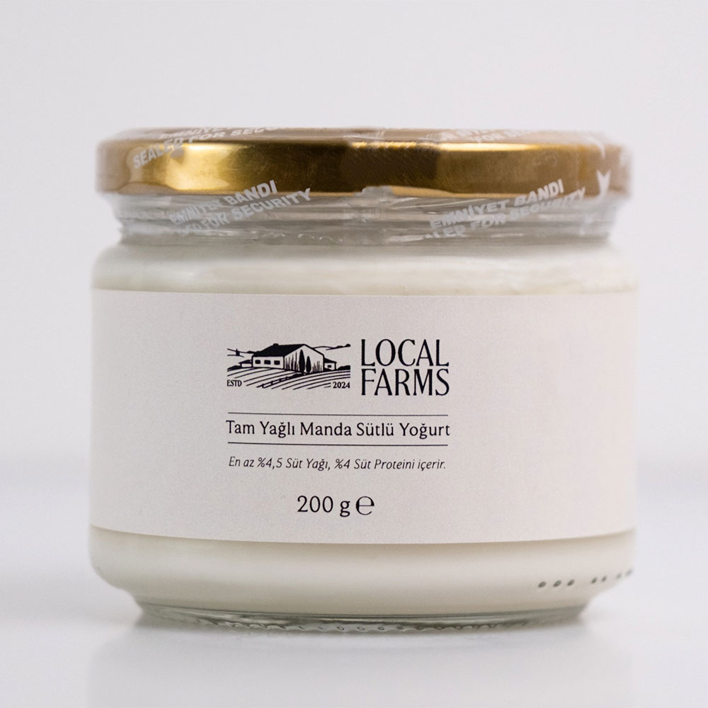 Tam Yağlı Manda Yoğurdu 200 G