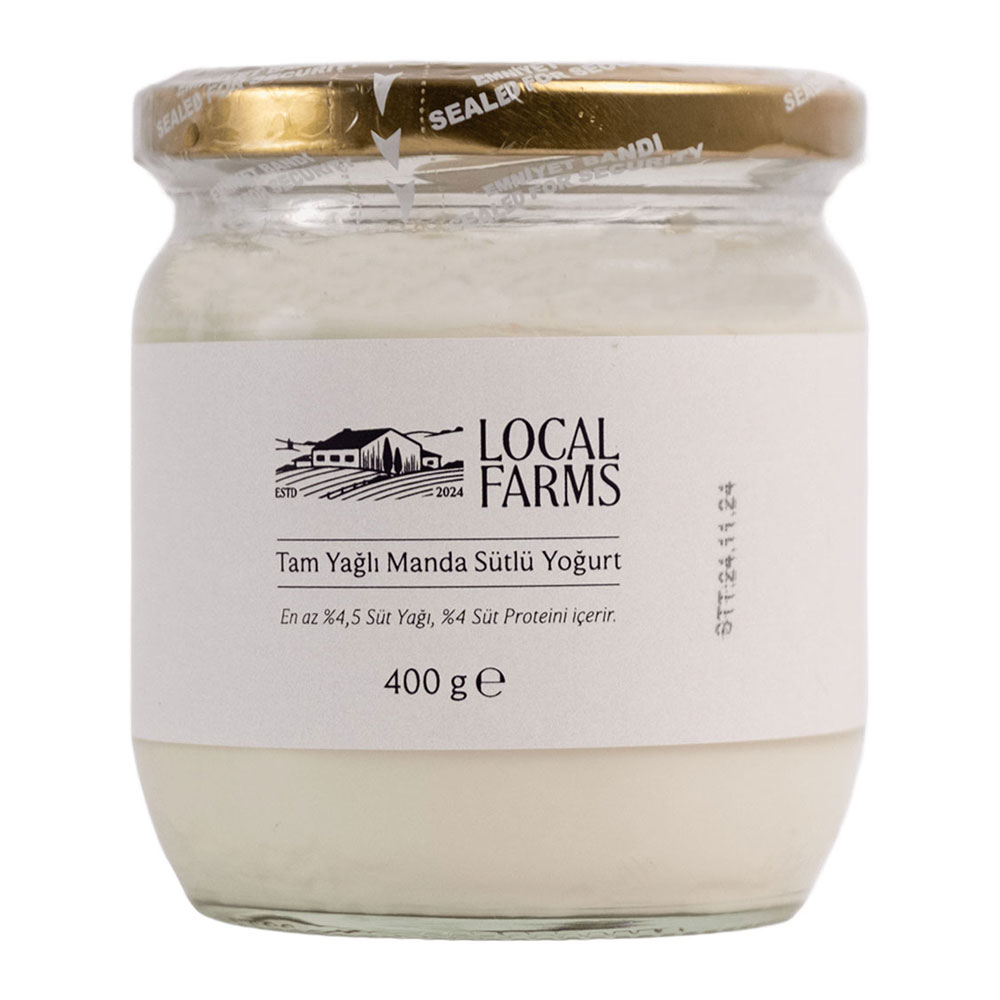 Tam Yağlı Manda Yoğurdu 400 G