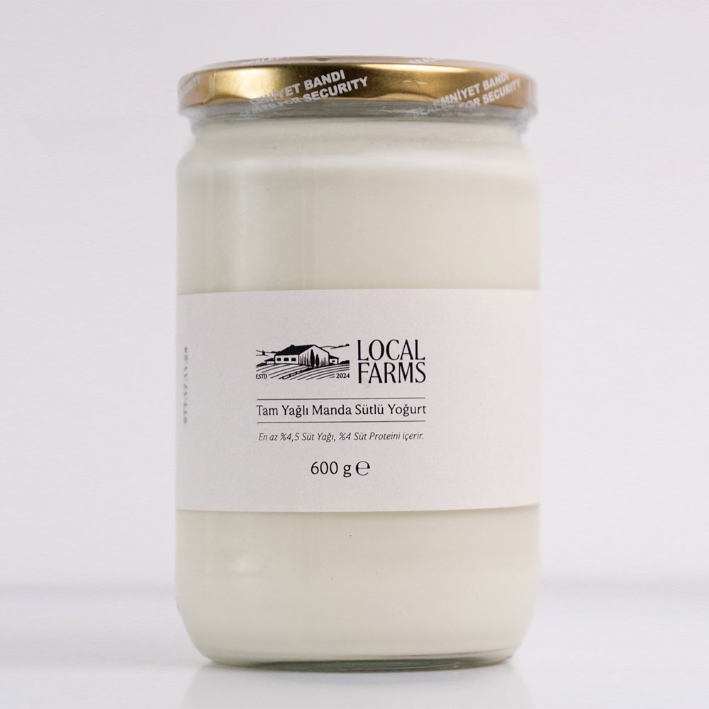 Tam Yağlı Manda Yoğurdu 600 G